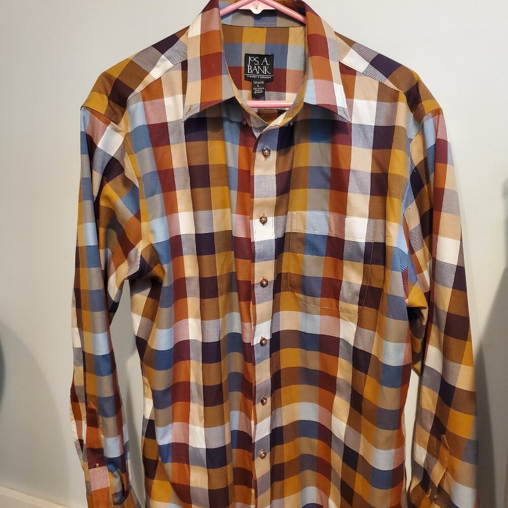 Jos. A. Bank Long Sleeve Button Down Shirt - Size L
